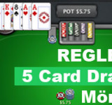 5 Card draw Mörkpoker