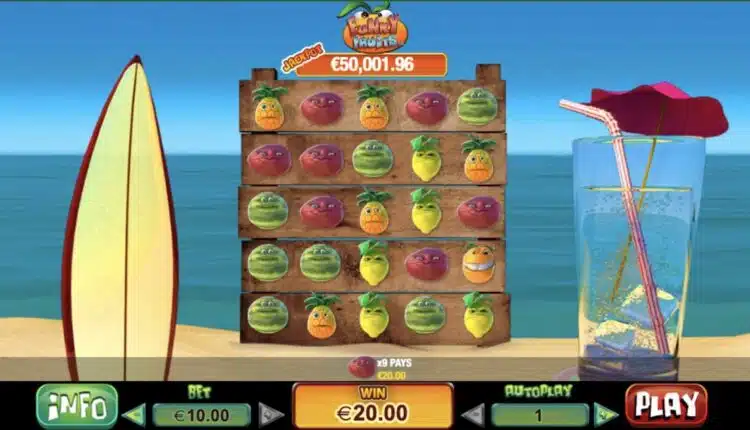 Funky Fruits Progressive Jackpot Slot
