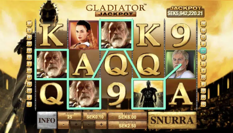gladiator jackpot slots