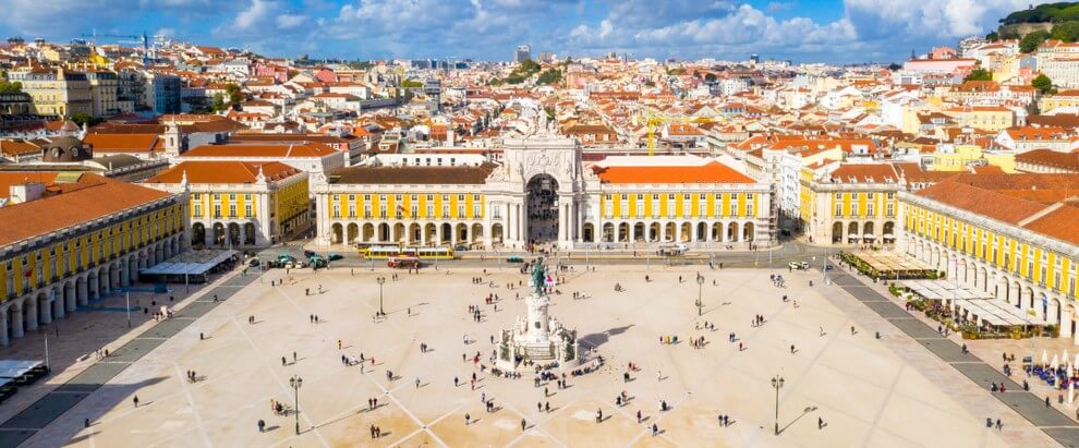 Lissabon Torg Portugal