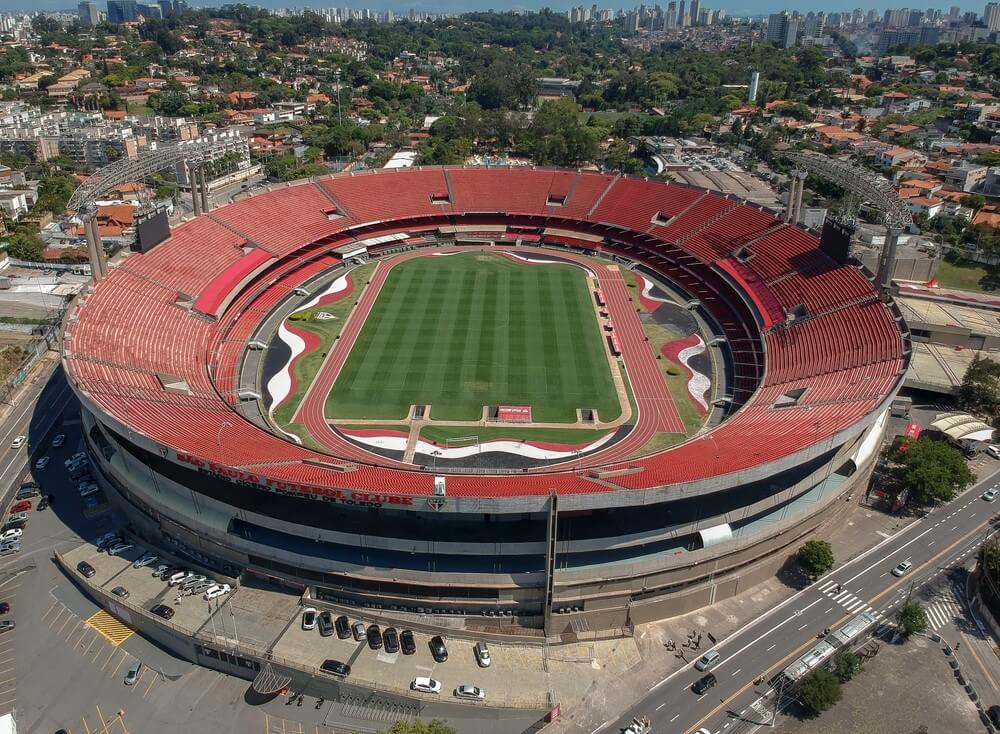 Estadio do Morumbi Sao Paulo Brasilien