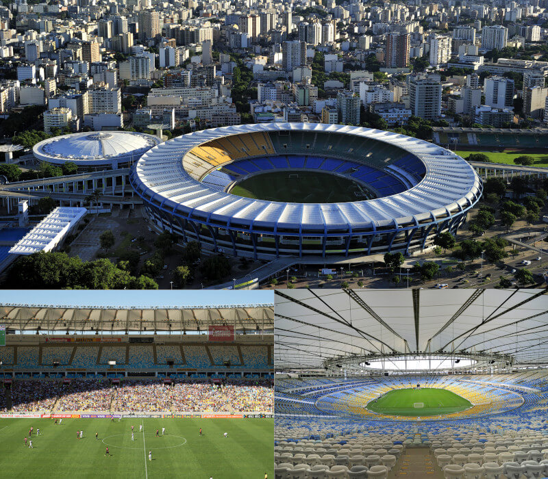 Maracana Stadion Rio de Janeiro Brasilien