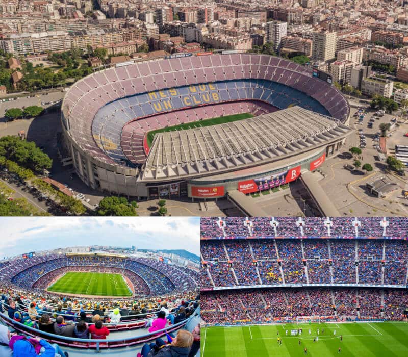 Camp Nou Stadion Barcelona Spanien