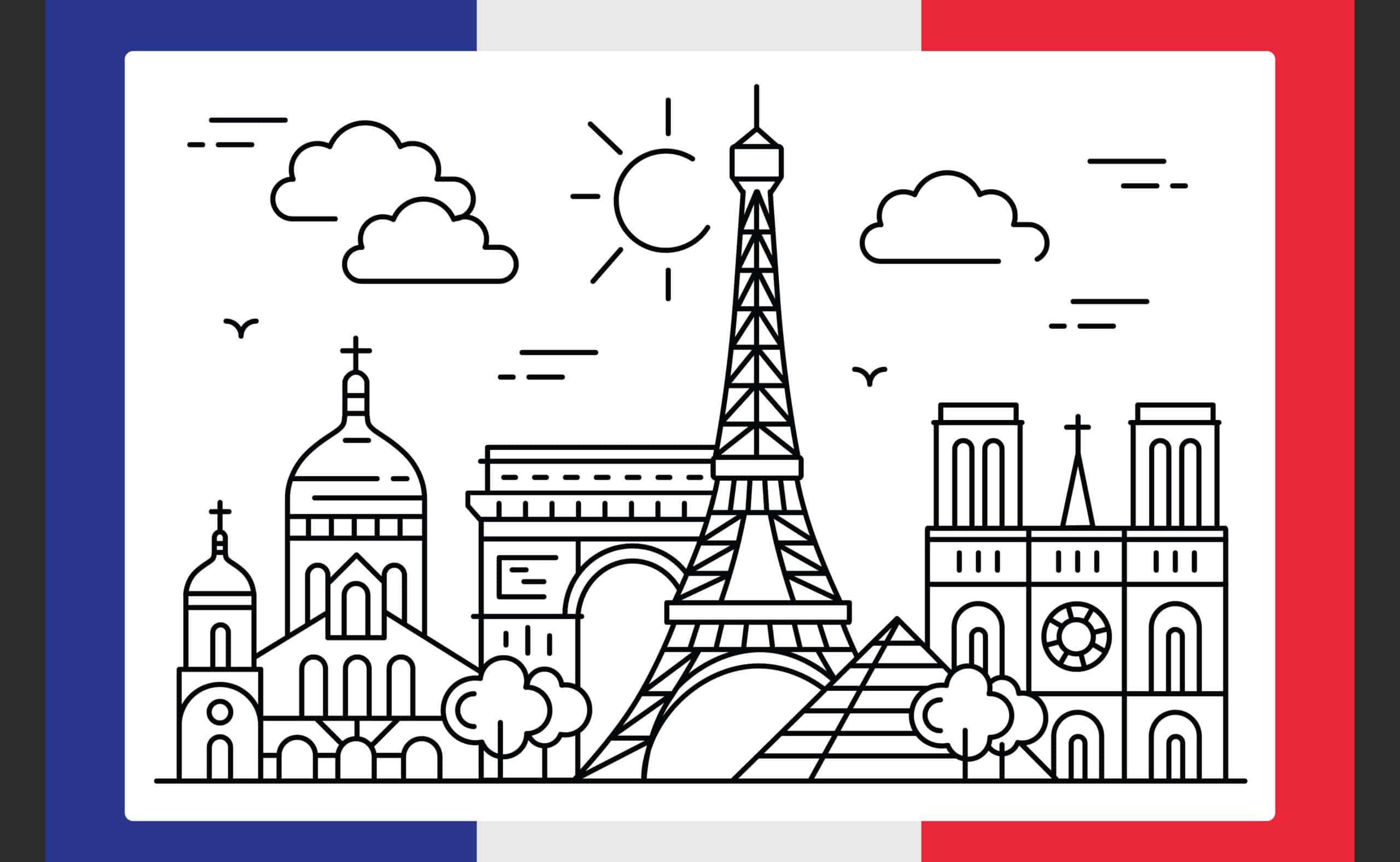 Paris Frankrike Eiffeltornet