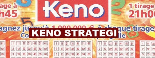 Keno Strategi